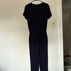 Navy Blue Jumpsuit